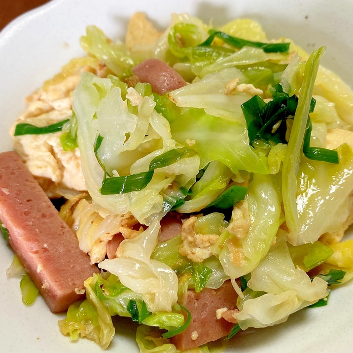 キャベツ大量消費⭐キャベツチャンプルー